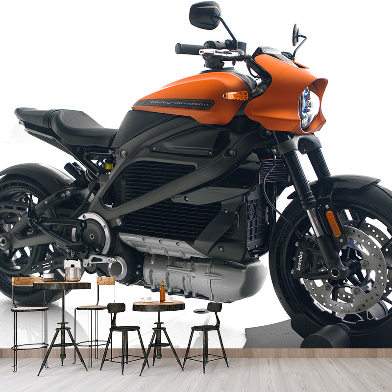 Transportation Mural Wallpaper for Decoration Industrial Art Home Decor