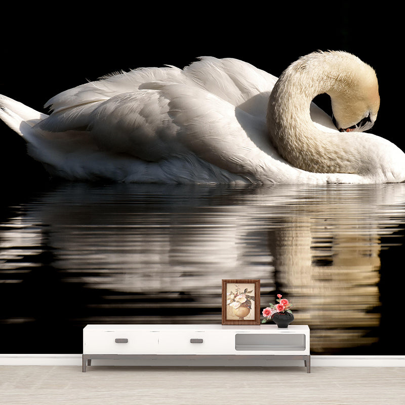 Photography Wall Mural Wild Animals Contemporary Wall Decor for Living Room