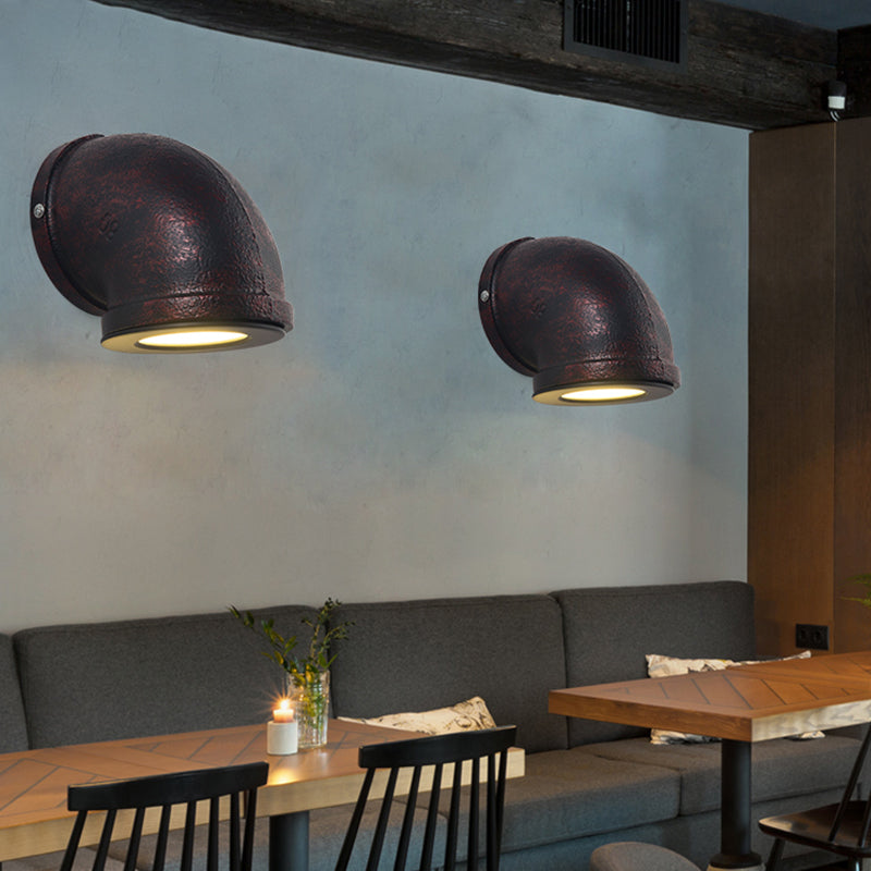 Rohrwand montierte Leuchte Industrie -Metallwandleuchten für das Restaurant