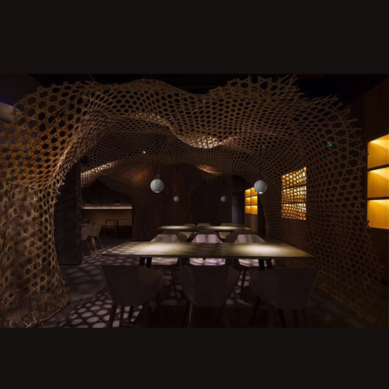 Modern Simplicity Round Ceiling Chandelier Cement Hanging Light for Living Room