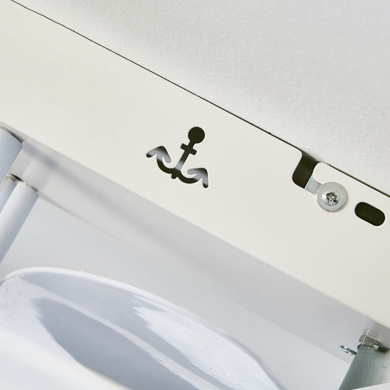 Acrylkreis LED Deckenventilator Leuchttie