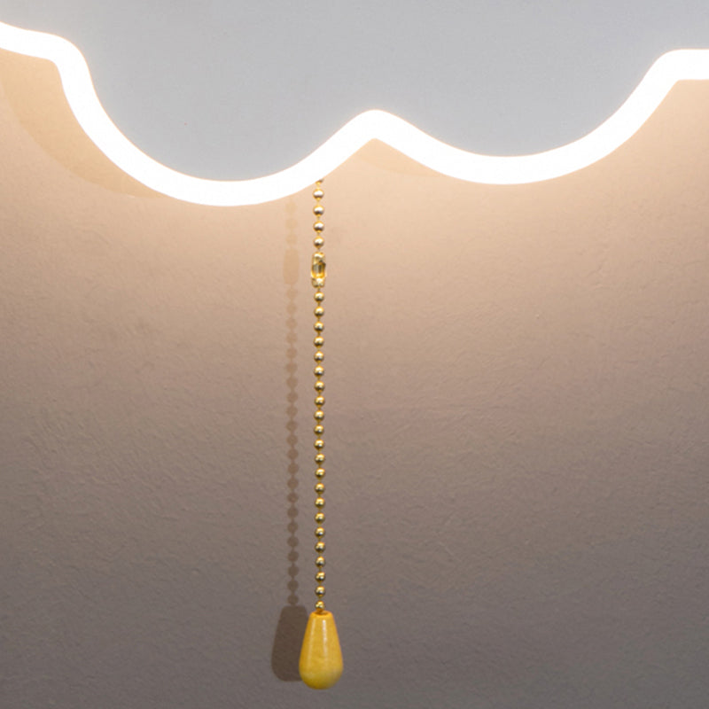 Cloud Shape Wall Mounted Light Minimalist LED Metal Wall Mounted Lighting for Bedroom