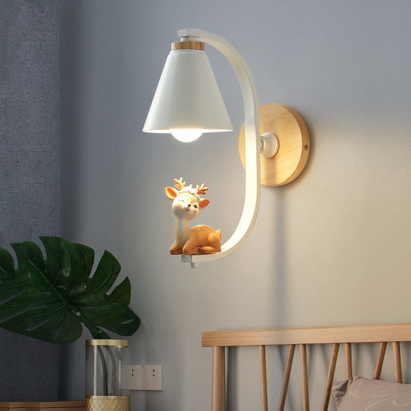 Conical Kids Slaapkamer Wand SCONCE LICHTING METAL NORDISCHE STYL SCONCE LICTE FICUTUUR