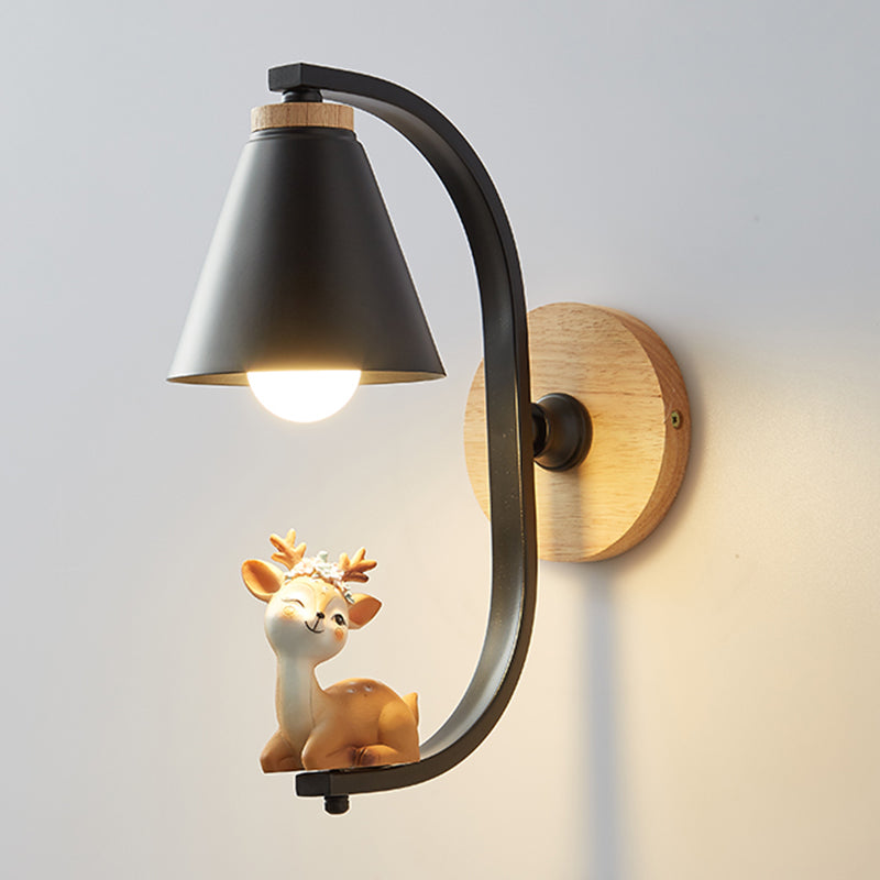 Conical Kids Slaapkamer Wand SCONCE LICHTING METAL NORDISCHE STYL SCONCE LICTE FICUTUUR