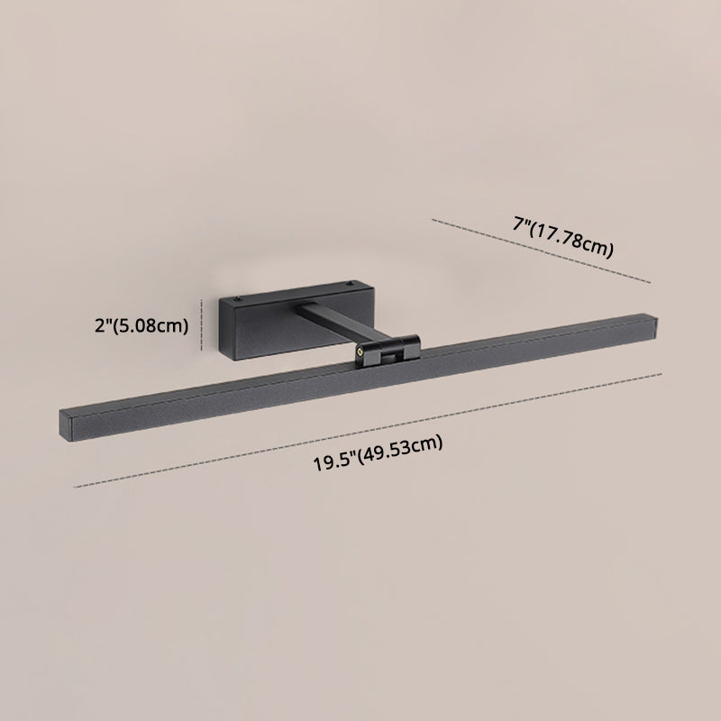 Linear Vanity Wall Lights Vintage Simplicity Acrylic Wall Sconce for Bathroom