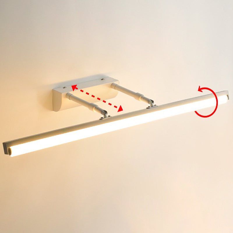 Linear Vanity Wall Lights Vintage Simplicity Acrylic Wall Sconce for Bathroom