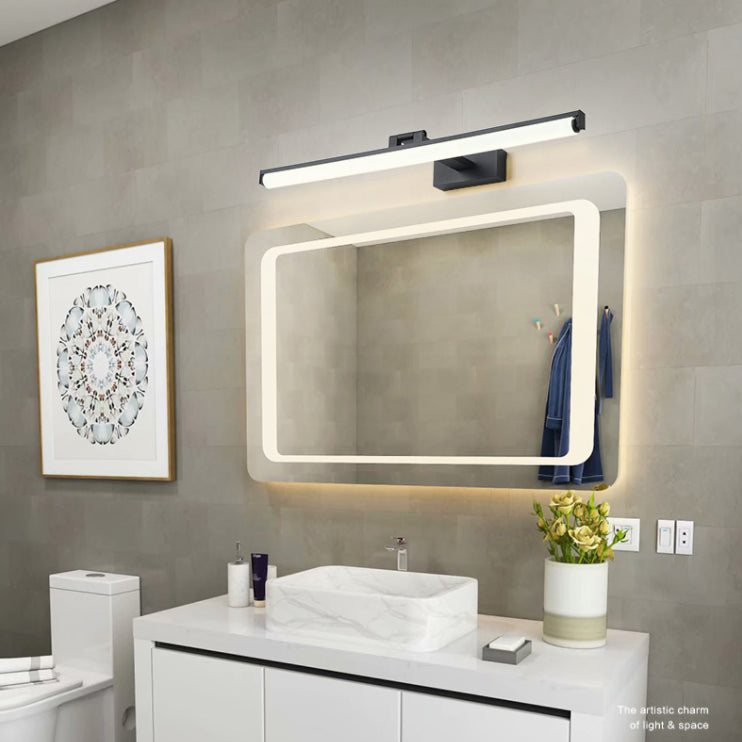 Linear Vanity Wall Lights Vintage Simplicity Acrylic Wall Sconce for Bathroom
