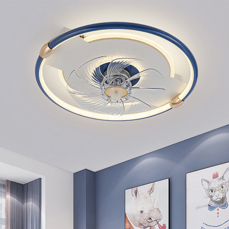 Éclairage de ventilateur de plafond macaron