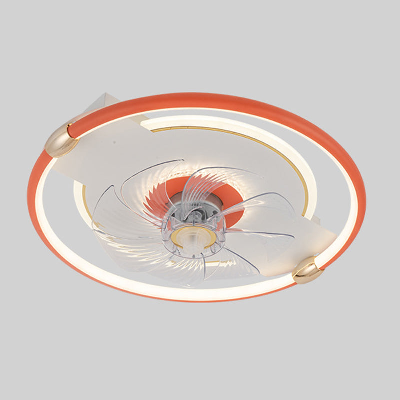 Éclairage de ventilateur de plafond macaron