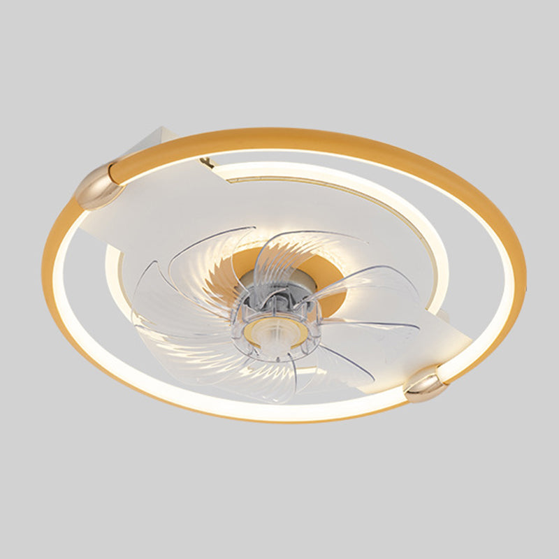 Éclairage de ventilateur de plafond macaron