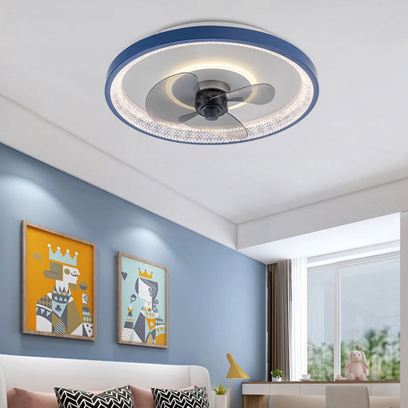 Éclairage de ventilateur de plafond macaron