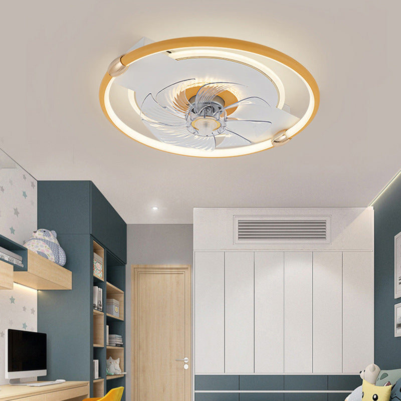 Éclairage de ventilateur de plafond macaron