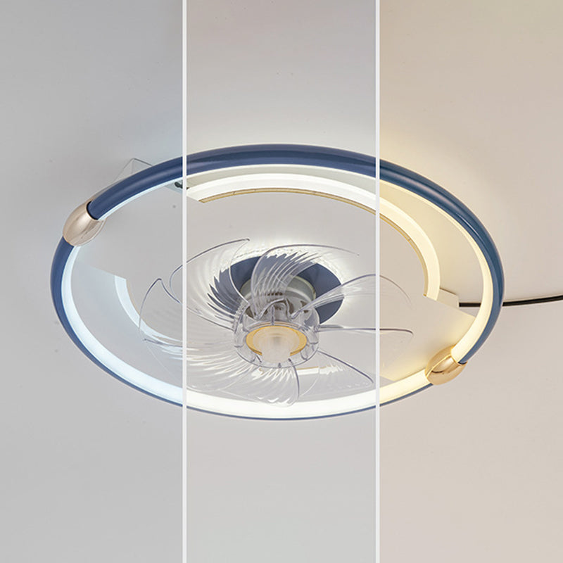 Éclairage de ventilateur de plafond macaron
