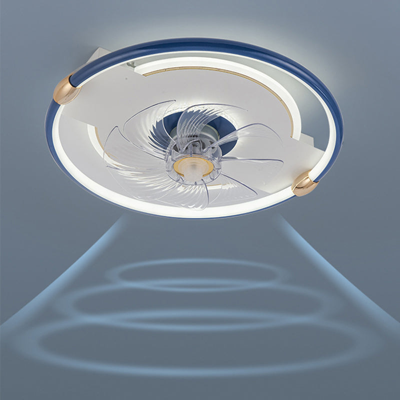 Éclairage de ventilateur de plafond macaron