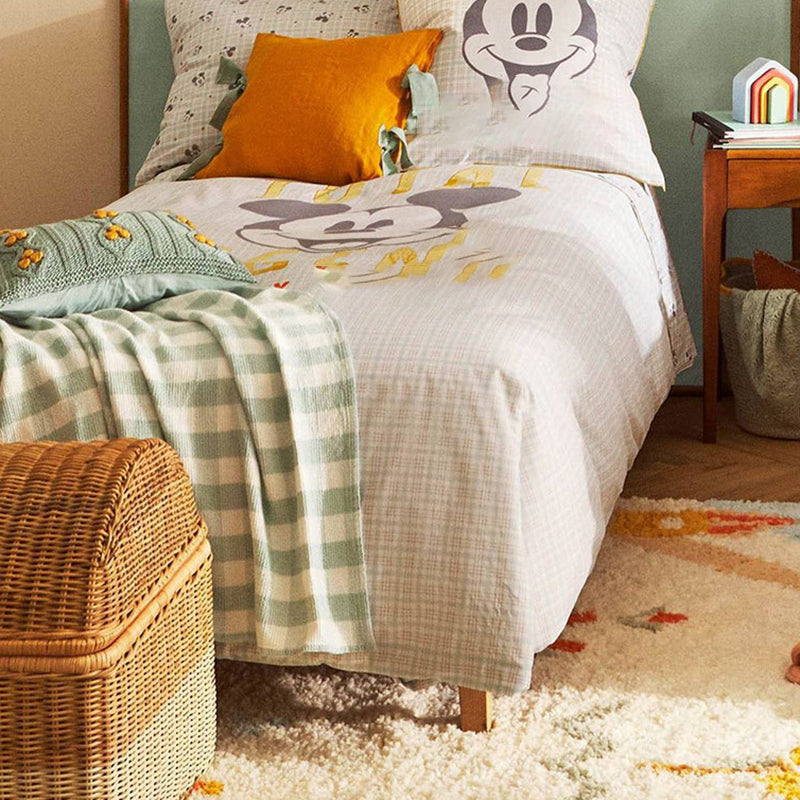 Soft Animals Area Rug Khaki Kids Indoor Rug Polyester Non-Split Backing Carpet for Bedroom