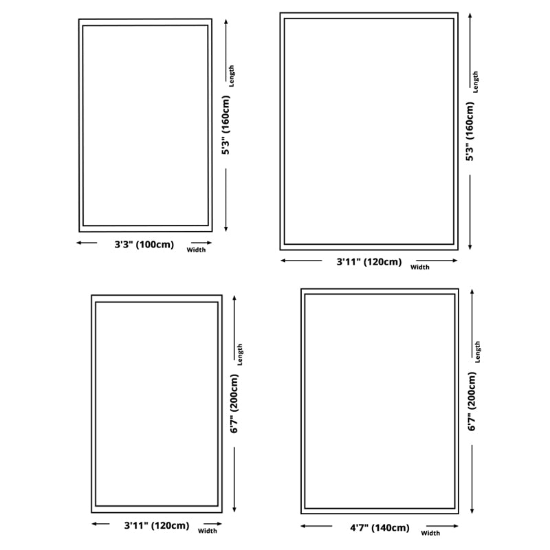 Trendy Home Decoration Shag Rug Tie-Dyed Indoor Carpet Polyester Non-Slip Backing Area Carpet