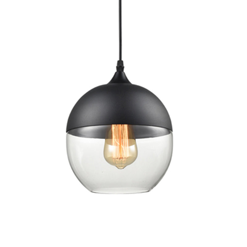 1 Light Pendelleuchte Leuchte für Industrieglas hängende Anhängerleuchten für das Restaurant