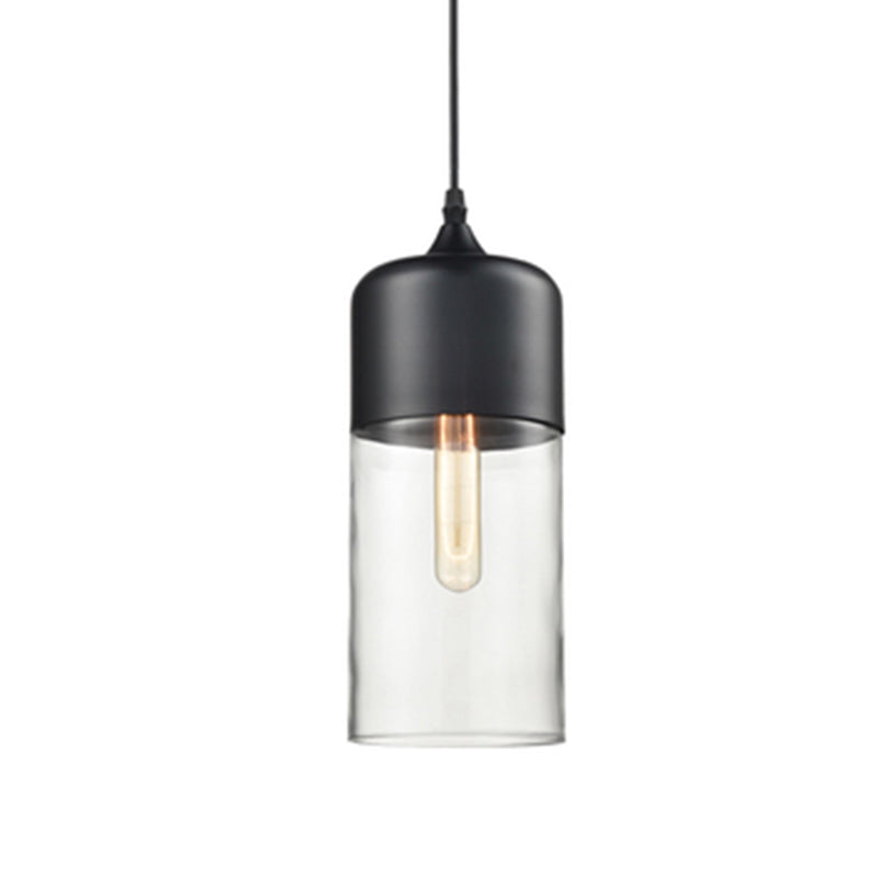 1 Light Pendelleuchte Leuchte für Industrieglas hängende Anhängerleuchten für das Restaurant