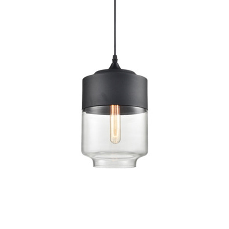 1 Light Pendelleuchte Leuchte für Industrieglas hängende Anhängerleuchten für das Restaurant
