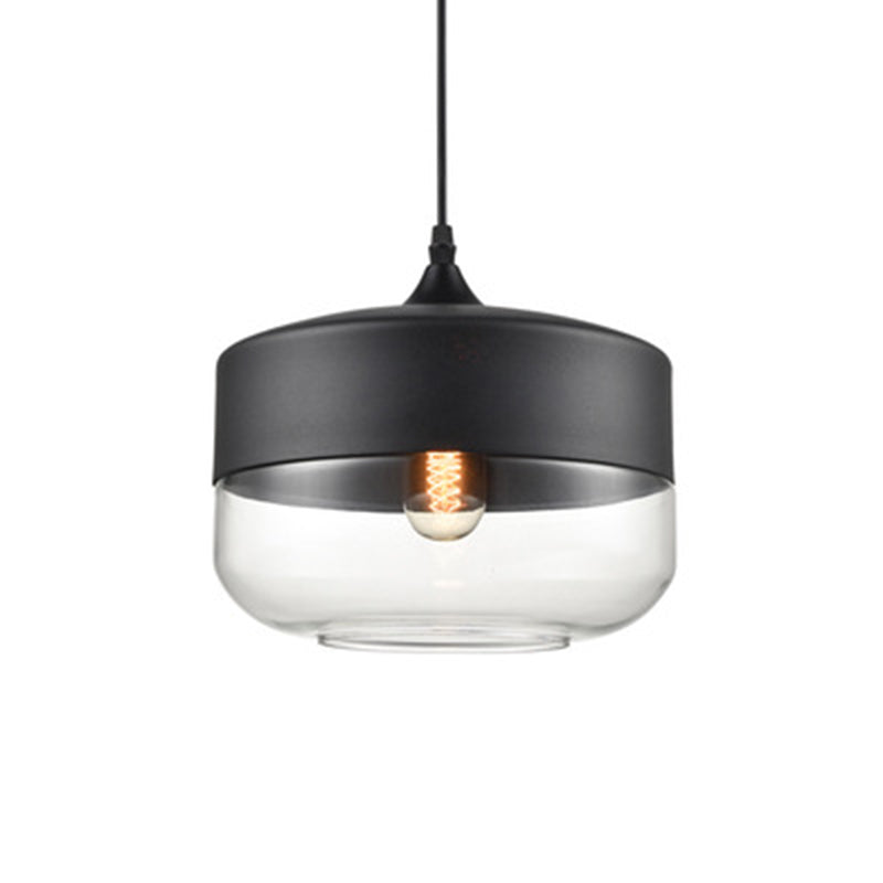 1 Light Pendelleuchte Leuchte für Industrieglas hängende Anhängerleuchten für das Restaurant