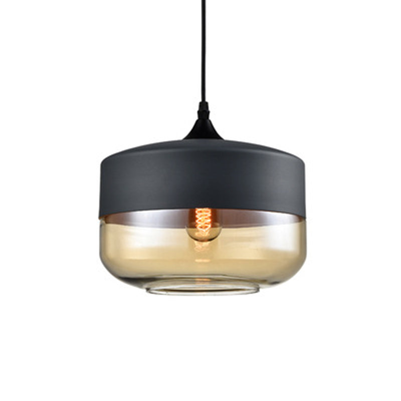 1 Light Pendelleuchte Leuchte für Industrieglas hängende Anhängerleuchten für das Restaurant