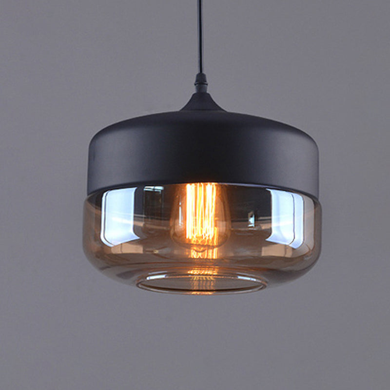 1 Light Pendelleuchte Leuchte für Industrieglas hängende Anhängerleuchten für das Restaurant