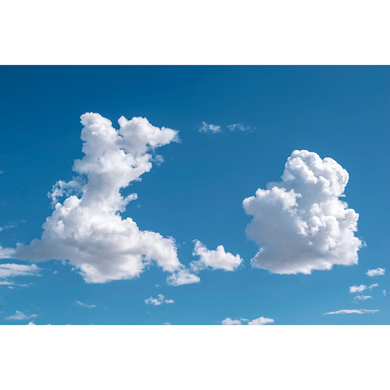 Modern Beautiful Scenery of Blue Sky Mural Wallpaper Stain-Proof Decorating Wall Art