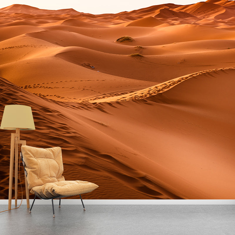 Modernism Big Desert Scenery Mural Wallpaper Stain Resistant Modern Interior Decoration