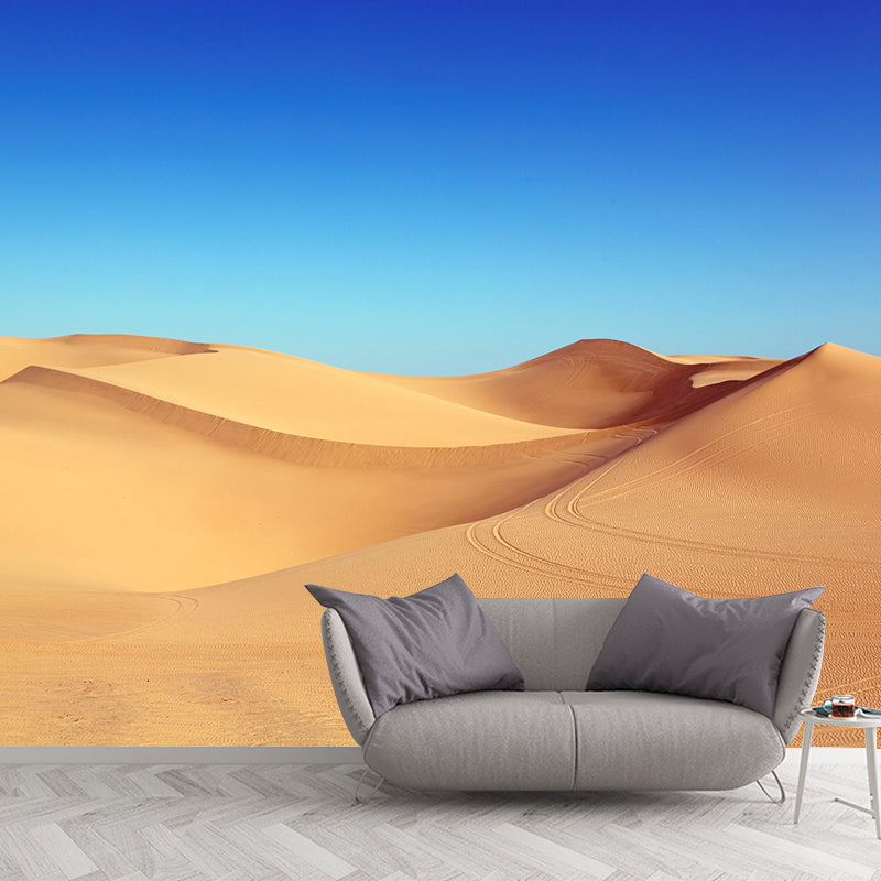 Modernism Big Desert Scenery Mural Wallpaper Stain Resistant Modern Interior Decoration