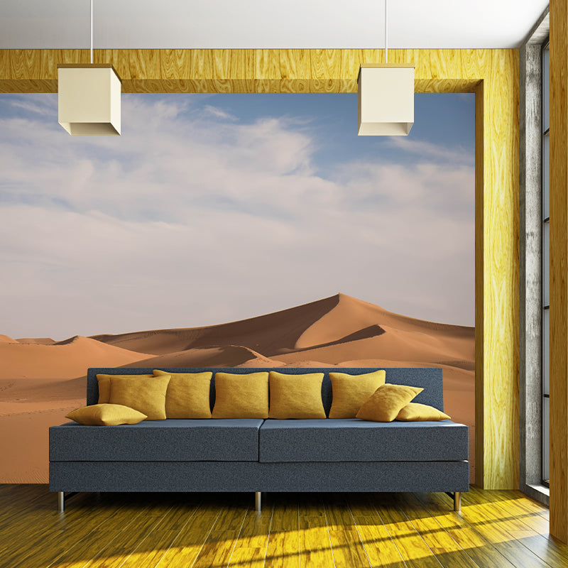 Modernism Big Desert Scenery Mural Wallpaper Stain Resistant Modern Interior Decoration