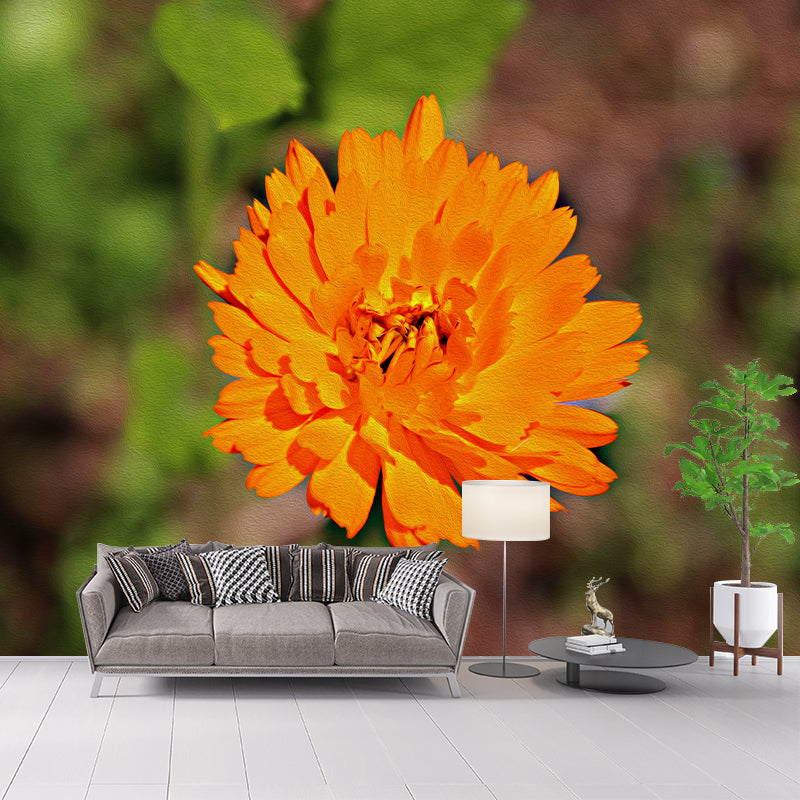 Beautiful Blossom Flower Home Decoration Wall Mural ,Washable Wallpaper for Interior Wall