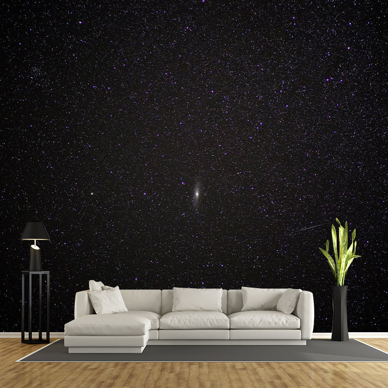 Dark Universe Wall Mural Modern Starry Sky Bedroom Living Room Wall Covering