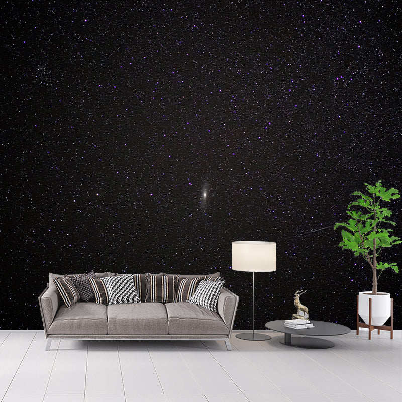 Dark Universe Wall Mural Modern Starry Sky Bedroom Living Room Wall Covering