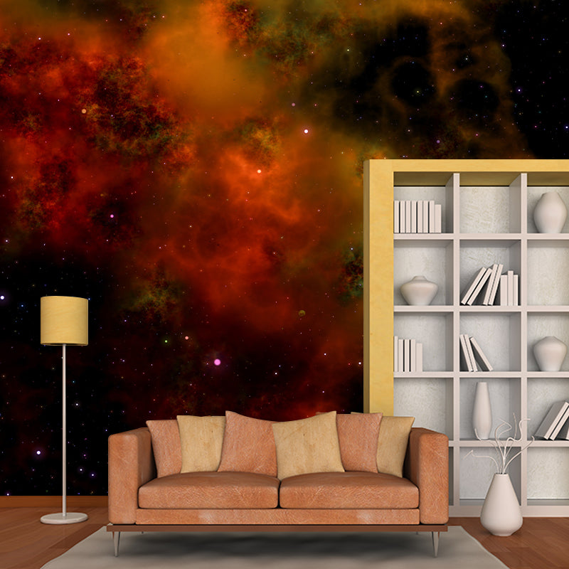Dark Universe Wall Mural Modern Starry Sky Bedroom Living Room Wall Covering