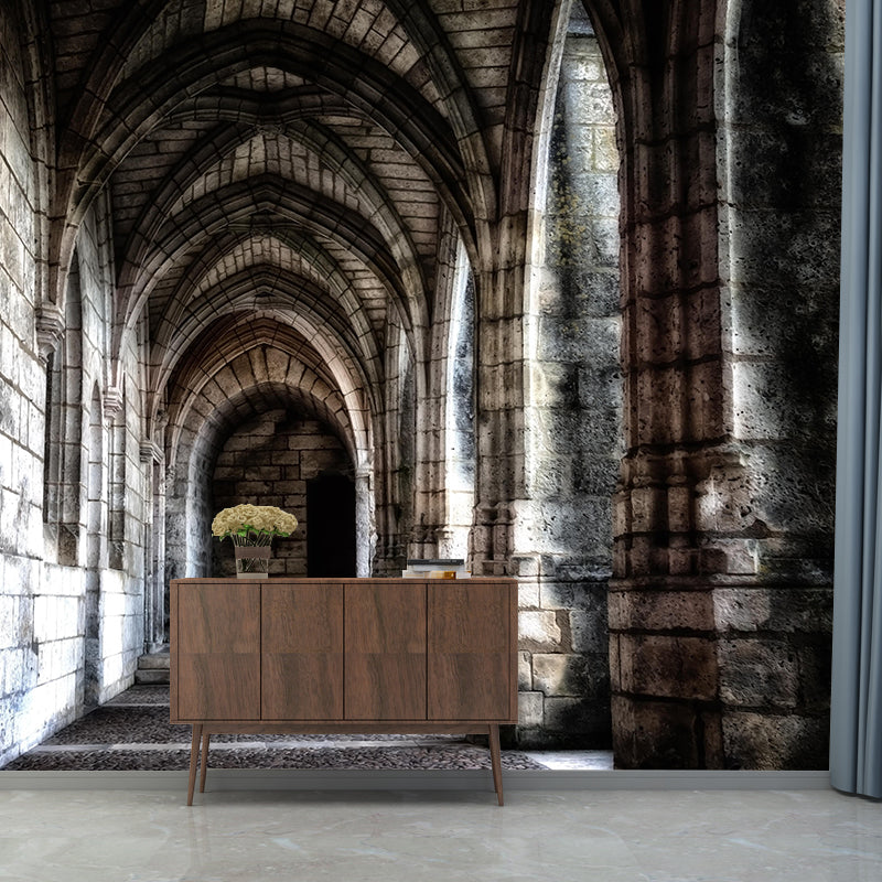 Photography Mural Wallpaper Eco-friendly Novelty Style Wall Covering for Fireplace