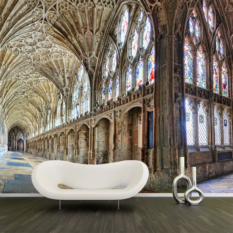 Photography Mural Wallpaper Eco-friendly Novelty Style Wall Covering for Fireplace