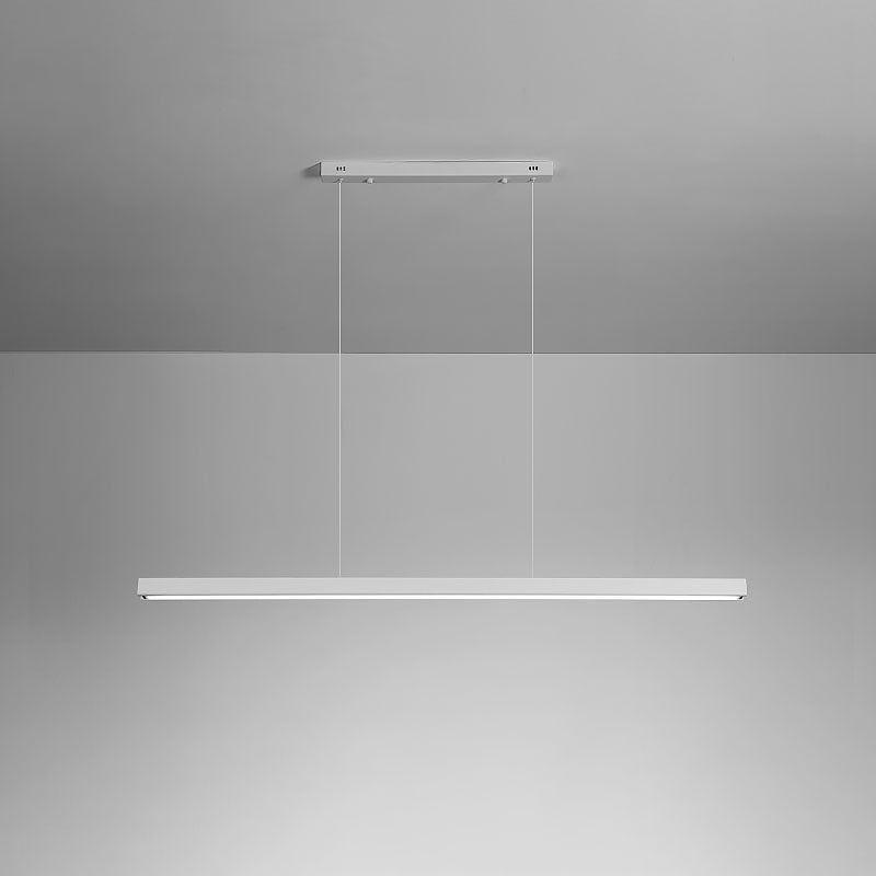 Luci a sospensione moderna contemporanea per l'illuminazione dell'isola lineare dell'isola della cucina