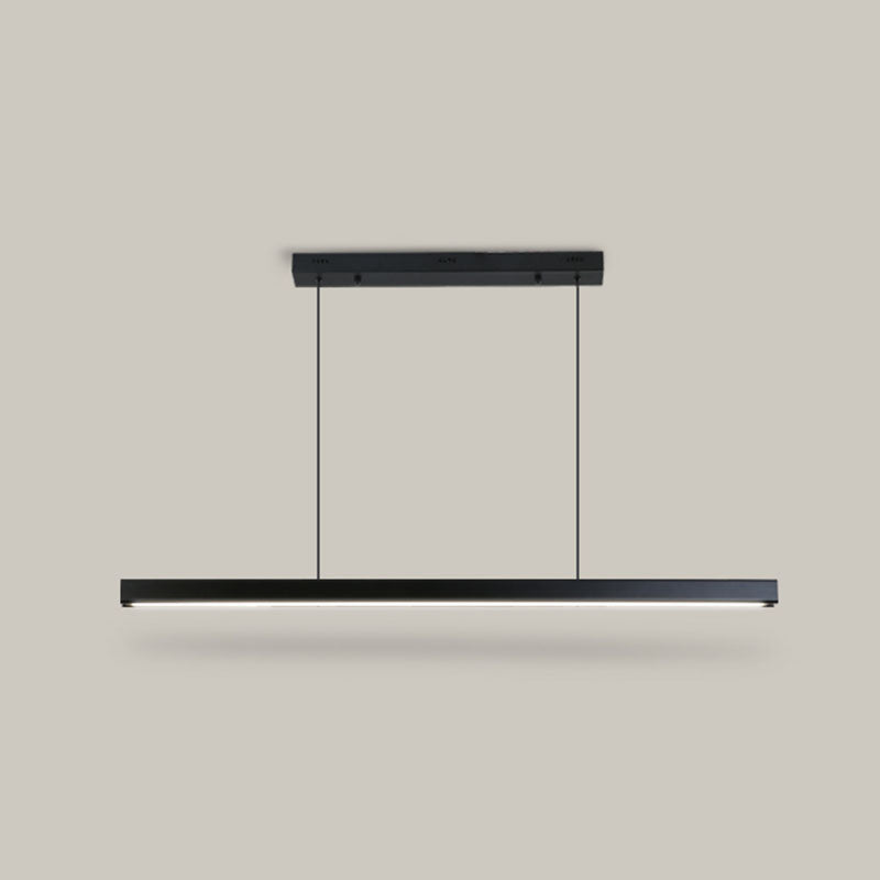 Luci a sospensione moderna contemporanea per l'illuminazione dell'isola lineare dell'isola della cucina