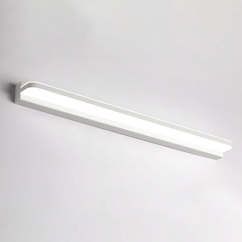 Contemporary Linear Wall Mounted Light Fixture 1-Light Sconce Light for Bathroom