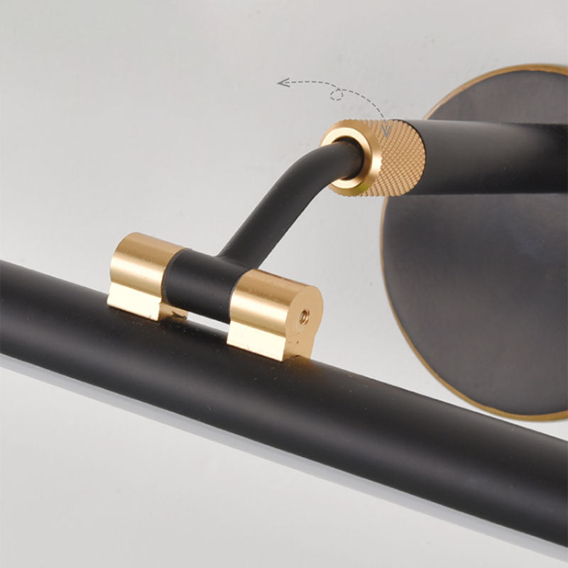 Luce contemporanea a parete a 1 luci a 1 luci a parete a parete lineare montata per il bagno