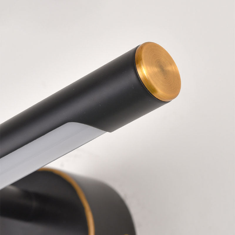 Luce contemporanea a parete a 1 luci a 1 luci a parete a parete lineare montata per il bagno