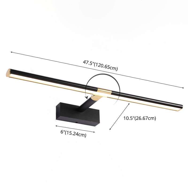 Metall Lineare Wandlampe Leuchten -Mindestleuchte für Badezimmer