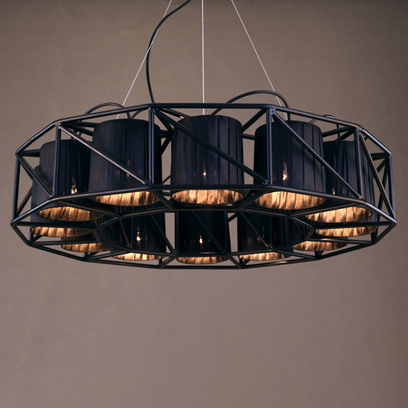 Antique Black Metal Ceiling Pendant Industrial Hanging Lights for Dining Bar