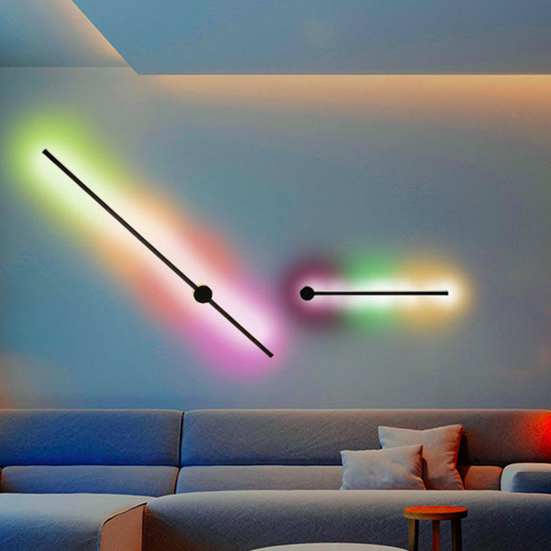 Ideas lineales de iluminación de pared de aluminio LED LED LED LED LED LACE 1 Light para dormitorio