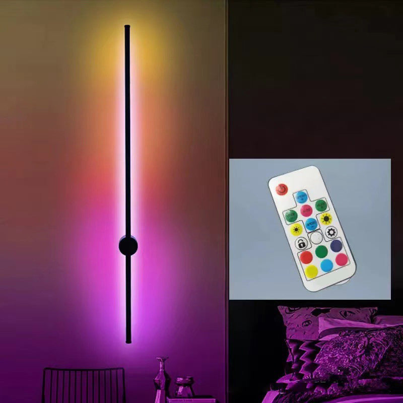 Ideas lineales de iluminación de pared de aluminio LED LED LED LED LED LACE 1 Light para dormitorio