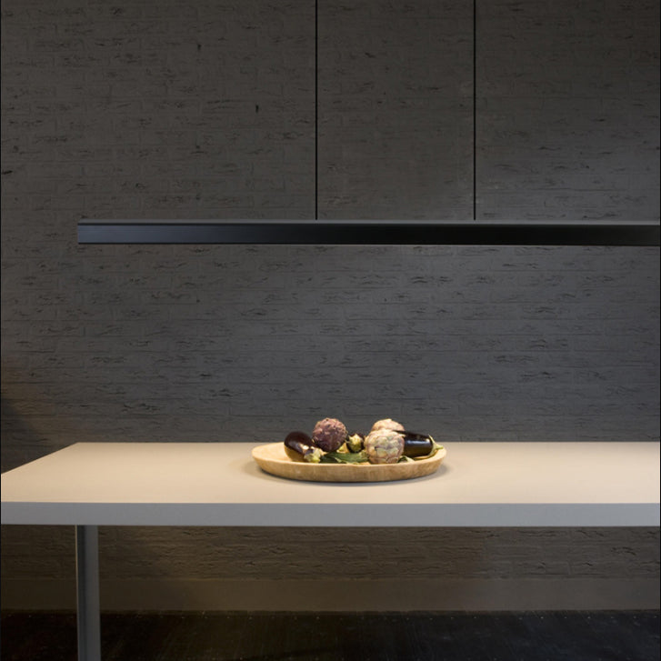 Modern Pendant Lighting for Kitchen Island Linear Pendant Lighting Island Lighting Ideas in Black