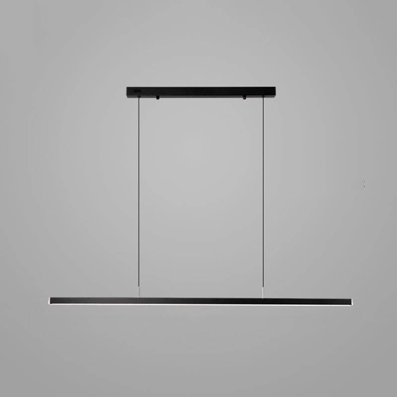 Linear Island Lighting Pendant Linear Lsland Lighting Hanging Island Lights in Metal