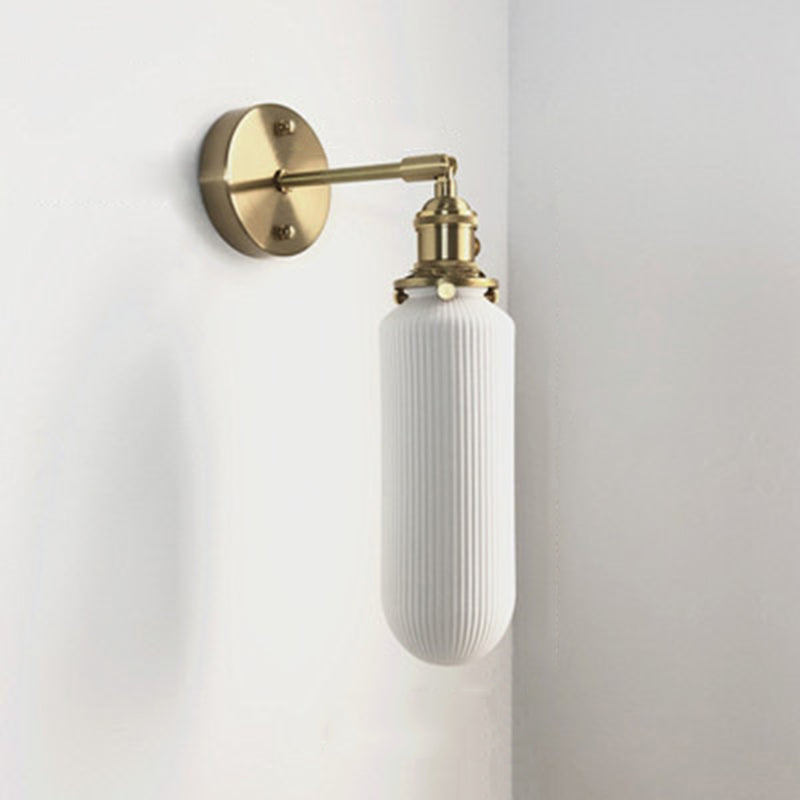 MODERNO SPEPE SPLE SEPILE MIFILINO CILIND ALLO SCONCA IRON 1 PONCES LIGHT in ottone