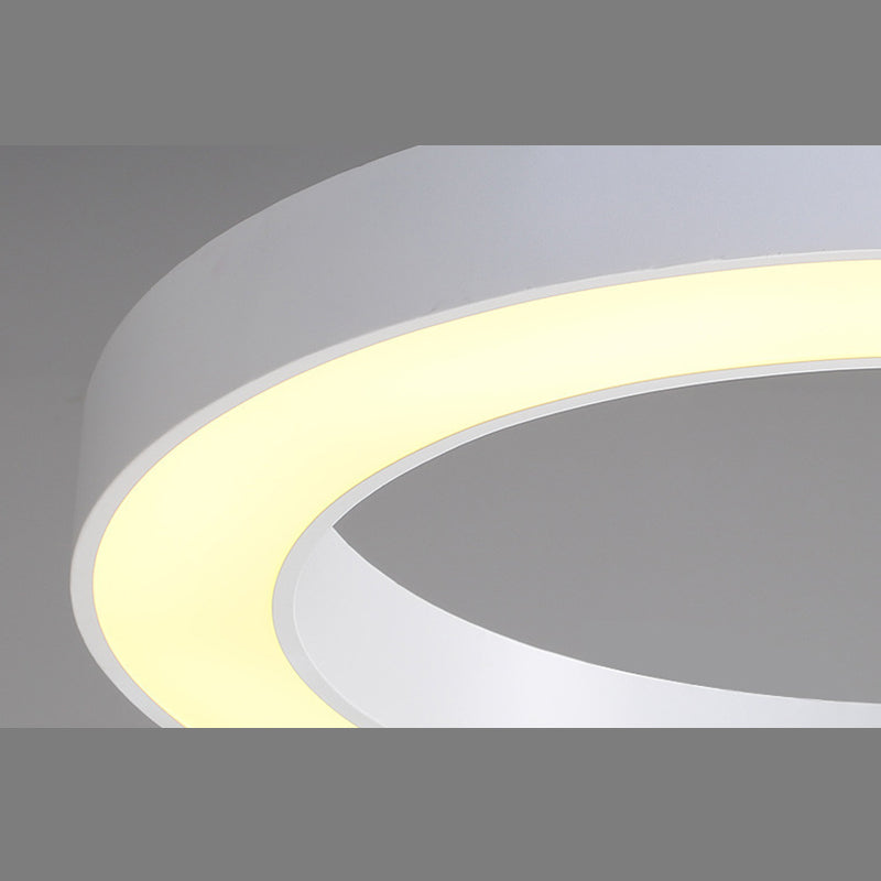 Hedendaagse metaal LED Hanglamp Lampbreuk 1 Lichte geometrische hangende plafondlicht voor kantoor