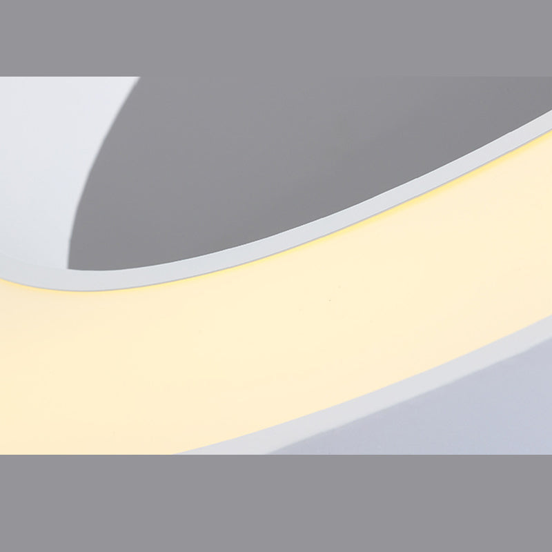 Hedendaagse metaal LED Hanglamp Lampbreuk 1 Lichte geometrische hangende plafondlicht voor kantoor